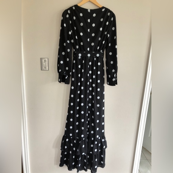 New, no tags Polka dot print, Maxi dress by Ergies. size S. - Picture 5 of 12